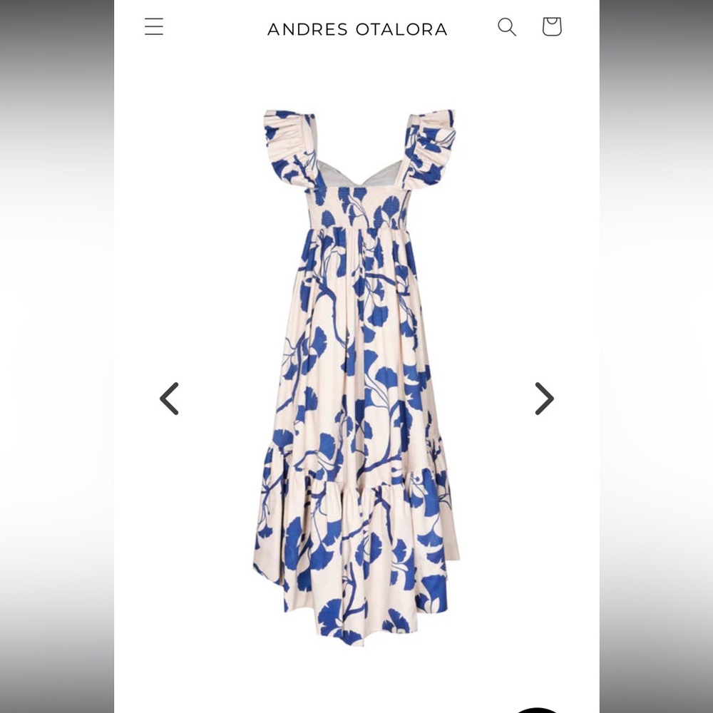 Andres Otalora Samaria Midi Dress - Picture 6 of 6